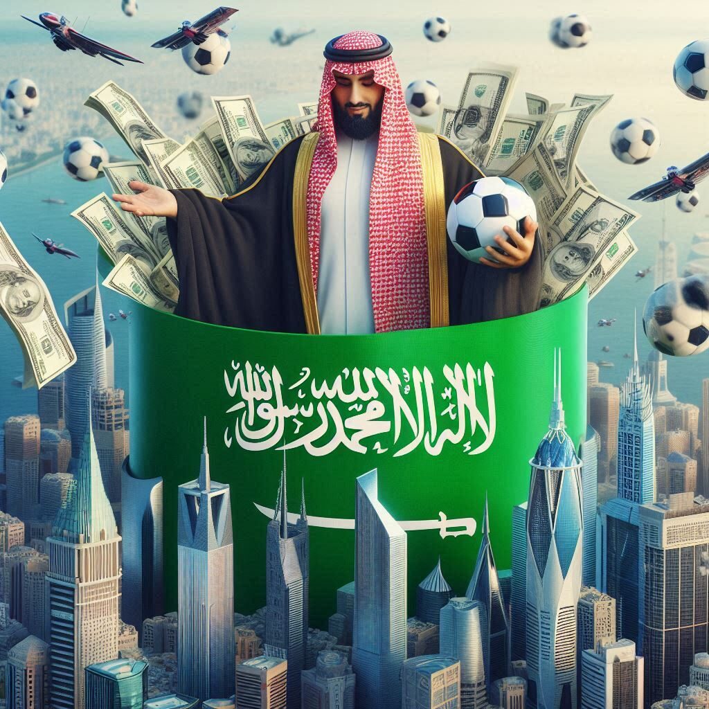 サウジアラビアが経済の多角化と世界的イメージの向上のための戦略として、サッカーやその他のスポーツに多額投資【海外動画の要約】