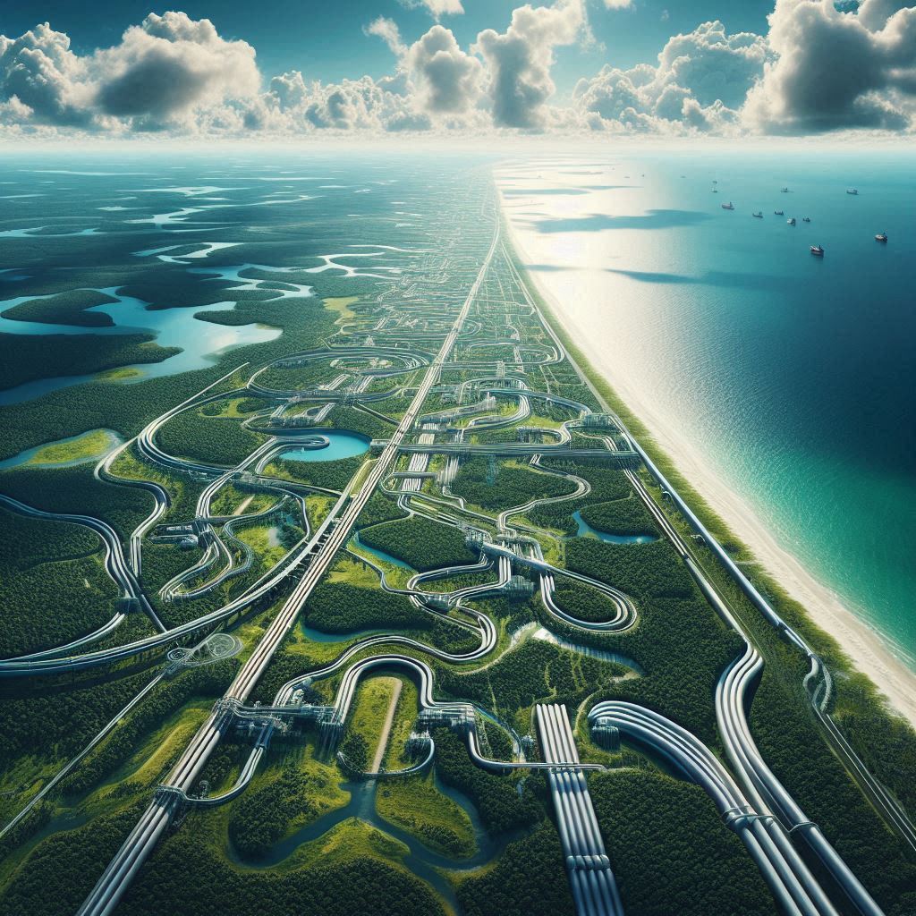 📈 米・メキシコ湾岸パイプライン、LNGで18年ぶり大増強：2026年、天然ガス輸送能力が過去2番目の水準へ